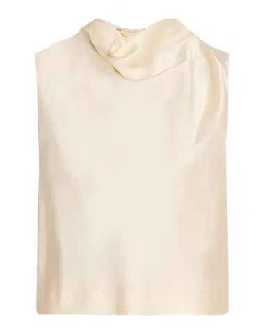 Vince Cropped Satin Cowl-Neck Top | Thumbnail 1