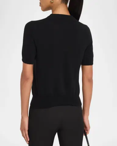 Libertine Snail Love Short-Sleeve Cashmere Sweater | Thumbnail 3