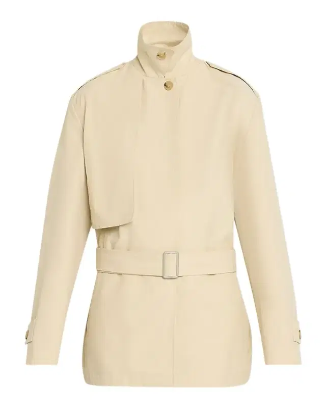 Vince Cotton-Blend Short Jacket