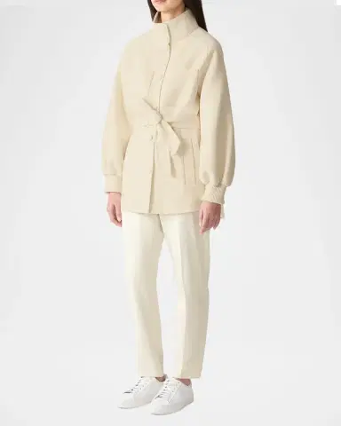 Mackage Shania Belted Double-Face Wool Jacket | Thumbnail 2 Mackage Shania Belted Double-Face Wool Jacket | Thumbnail 2