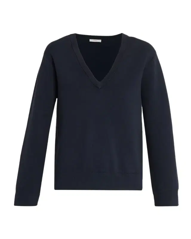 Vince Double-Face Cashmere V-Neck Sweater