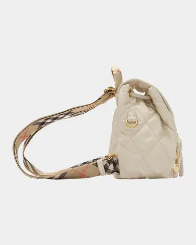 Burberry Horseshoe Mini Quilted Backpack | Thumbnail 3 Burberry Horseshoe Mini Quilted Backpack | Thumbnail 3