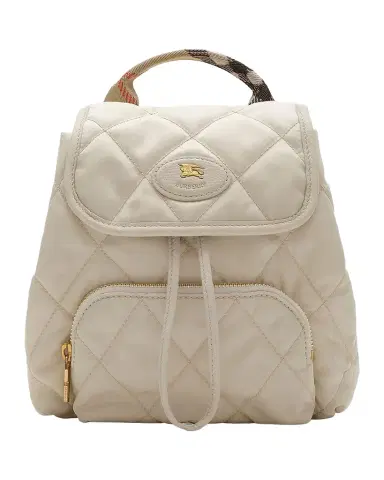 Burberry Horseshoe Mini Quilted Backpack | Thumbnail 1 Burberry Horseshoe Mini Quilted Backpack | Thumbnail 1