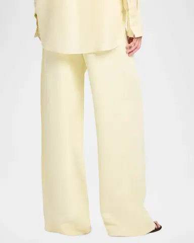 TWP Hudson St Pants in Coated Viscose Linen | Thumbnail 3 TWP Hudson St Pants in Coated Viscose Linen | Thumbnail 3