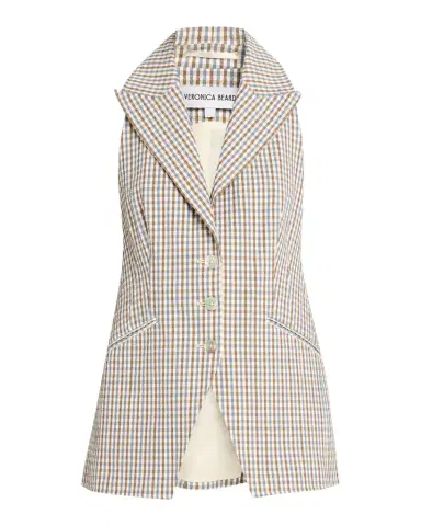 Veronica Beard Costa Seersucker Vest | Thumbnail 1 Veronica Beard Costa Seersucker Vest | Thumbnail 1