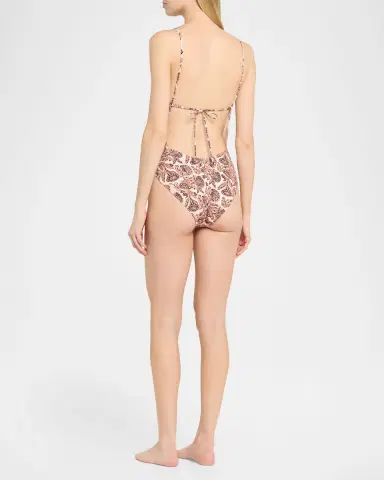 Ulla Johnson Annine One-Piece Swimsuit | Thumbnail 3