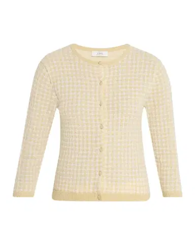 Vince Gingham Knit Cardigan | Thumbnail 1