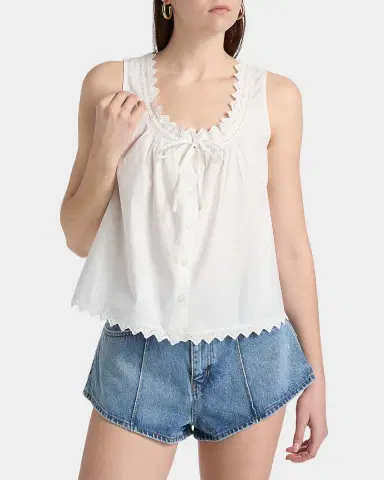 FRAME The Serene Top | Thumbnail 4