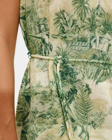 ALÉMAIS Sara Printed Midi Dress | Thumbnail 5