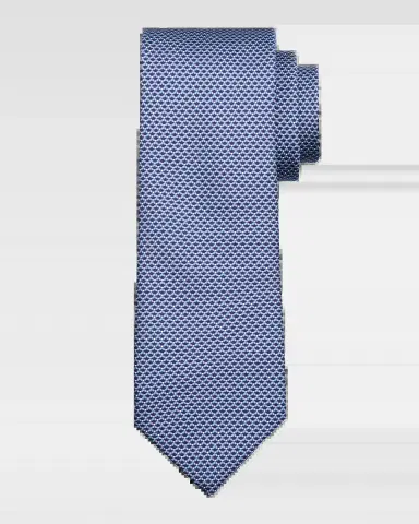 Brioni Men's Micro Print Silk Jacquard Tie | Thumbnail 2 Brioni Men's Micro Print Silk Jacquard Tie | Thumbnail 2
