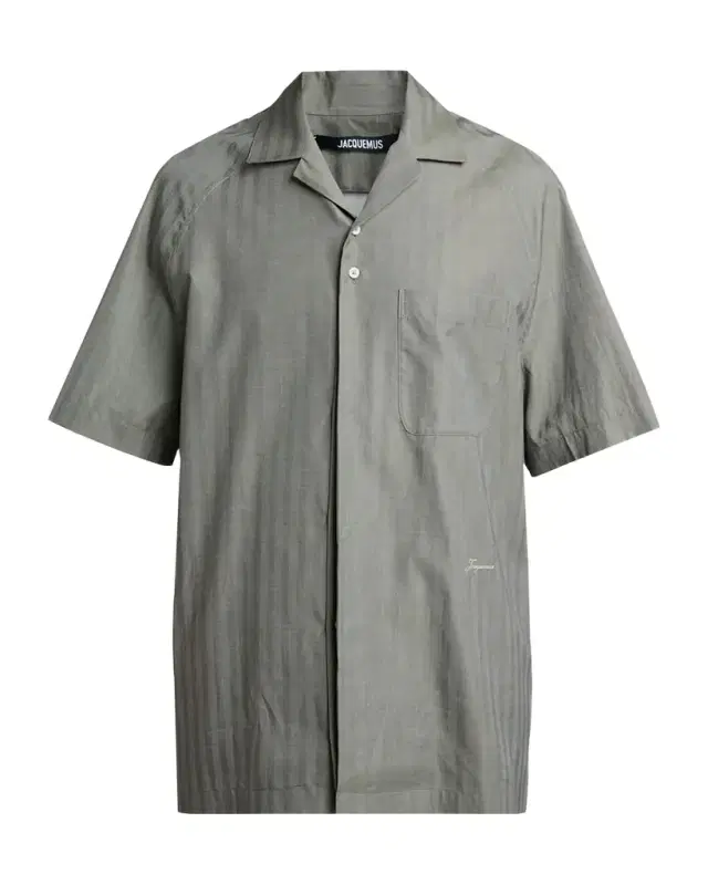Men 's Cotton Herringbone Short-Sleeve Shirt