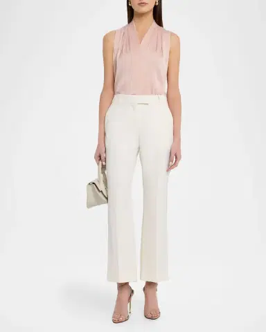 Kobi Halperin Mila Silk-Stretch Sleeveless Top | Thumbnail 2