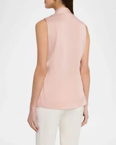Kobi Halperin Mila Silk-Stretch Sleeveless Top | Thumbnail 3