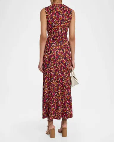 Ulla Johnson Lana Printed Sleeveless Maxi Dress | Thumbnail 3 Ulla Johnson Lana Printed Sleeveless Maxi Dress | Thumbnail 3