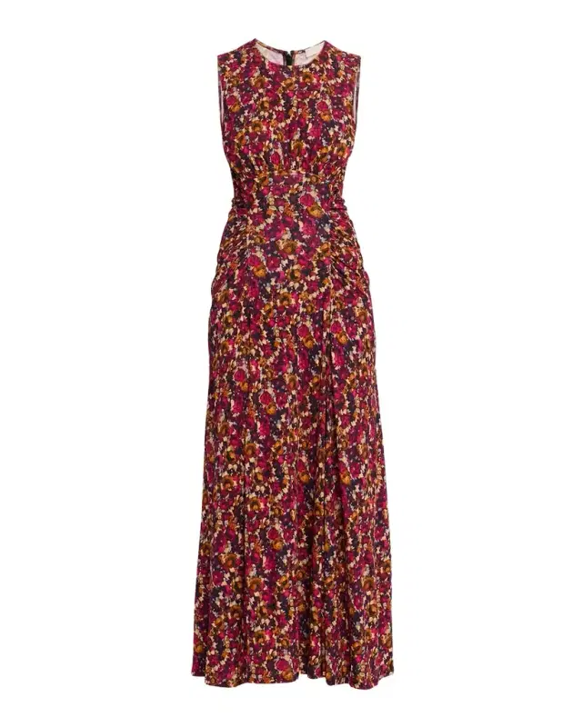 Lana Printed Sleeveless Maxi Dress
