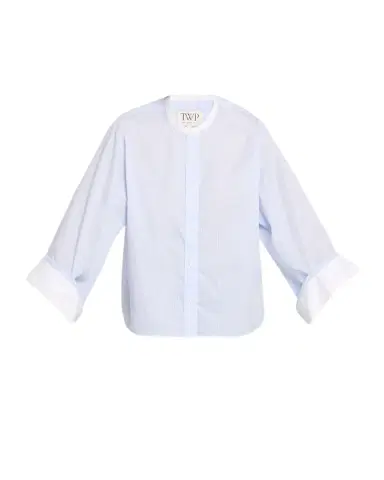 TWP Beau Striped Button-Front Shirt | Thumbnail 1