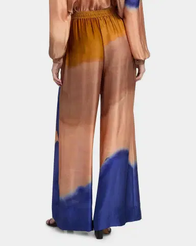 Ulla Johnson x Helen Frankenthaler Julien Silk-Chiffon Pants | Thumbnail 3