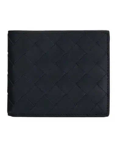 Bottega Veneta Men's Intrecciato 15 Bicolor Leather Bifold Wallet | Thumbnail 1