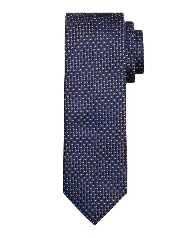 Brioni Men's Micro-Jacquard Silk Tie | Thumbnail 1