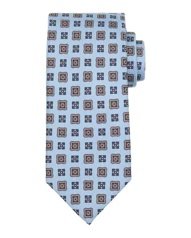 Brioni Men's Medallion Silk Tie | Thumbnail 1