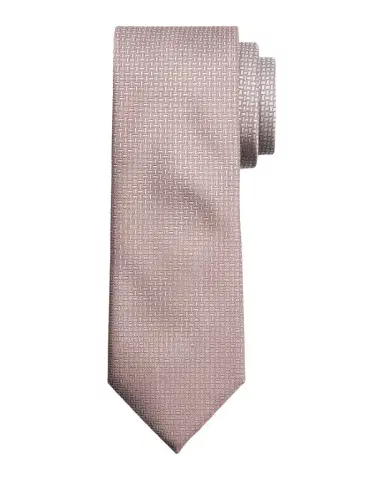 Brioni Men's Micro-Geometric Square Jacquard Silk Tie | Thumbnail 1