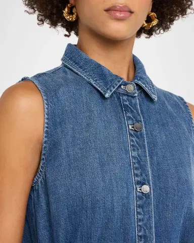 Kobi Halperin Addison Belted Ombre Cotton Denim Maxi Dress | Thumbnail 5 Kobi Halperin Addison Belted Ombre Cotton Denim Maxi Dress | Thumbnail 5