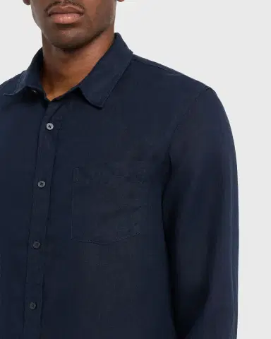 Vince Men's Linen Sport Shirt | Thumbnail 5