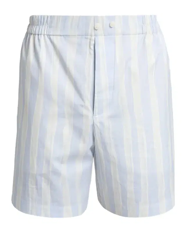 Jacquemus Men 's Cotton Stripe Relaxed Flat-Front Shorts