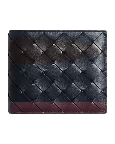 Bottega Veneta Men's Intrecciato Airbrushed Bifold Wallet | Thumbnail 1 Bottega Veneta Men's Intrecciato Airbrushed Bifold Wallet | Thumbnail 1