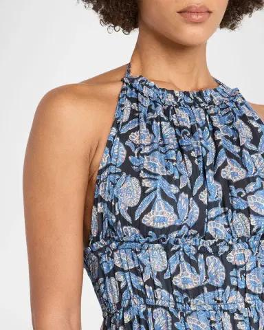 Ulla Johnson Anelise Printed Halter Midi Dress | Thumbnail 5 Ulla Johnson Anelise Printed Halter Midi Dress | Thumbnail 5