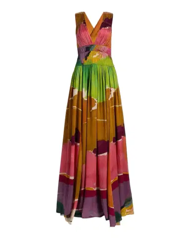 Ulla Johnson x Helen Frankenthaler Boheme Silk-Chiffon Gown | Thumbnail 1 Ulla Johnson x Helen Frankenthaler Boheme Silk-Chiffon Gown | Thumbnail 1
