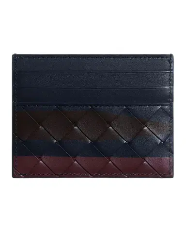 Bottega Veneta Men's Intrecciato Airbrushed Card Holder | Thumbnail 1 Bottega Veneta Men's Intrecciato Airbrushed Card Holder | Thumbnail 1