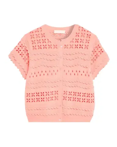 Ulla Johnson Abriana Eyelet Cropped Cardigan | Thumbnail 1 Ulla Johnson Abriana Eyelet Cropped Cardigan | Thumbnail 1