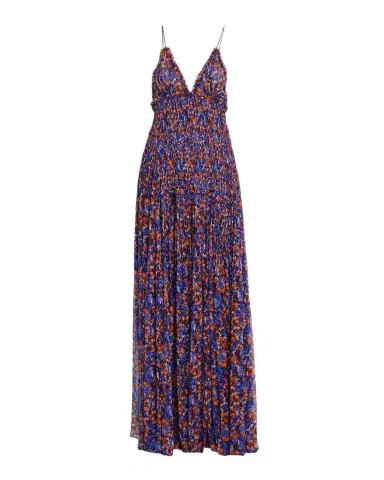 Ulla Johnson Atrani Floral Silk Chiffon Maxi Dress | Thumbnail 1 Ulla Johnson Atrani Floral Silk Chiffon Maxi Dress | Thumbnail 1