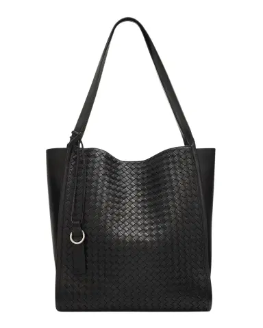 Bottega Veneta Men's Small Corriere Tote Bag in Intrecciato Leather | Thumbnail 1 Bottega Veneta Men's Small Corriere Tote Bag in Intrecciato Leather | Thumbnail 1