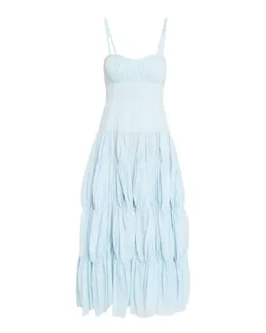 Ulla Johnson Emmalina Tiered Cotton Midi Dress | Thumbnail 1 Ulla Johnson Emmalina Tiered Cotton Midi Dress | Thumbnail 1