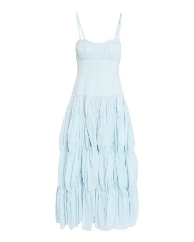 Emmalina Tiered Cotton Midi Dress