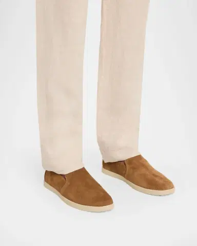 Vince Men's Sean Suede Loafers | Thumbnail 2