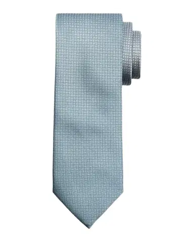 Brioni Men's Micro-Geometric Square Jacquard Silk Tie | Thumbnail 1 Brioni Men's Micro-Geometric Square Jacquard Silk Tie | Thumbnail 1