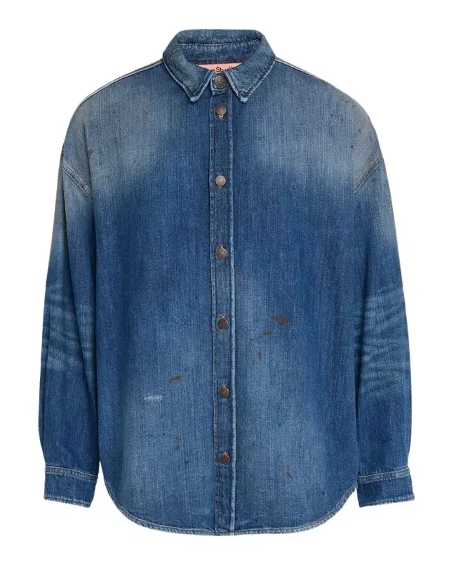 Men 's Setar Trafalgar Denim Button-Down Shirt