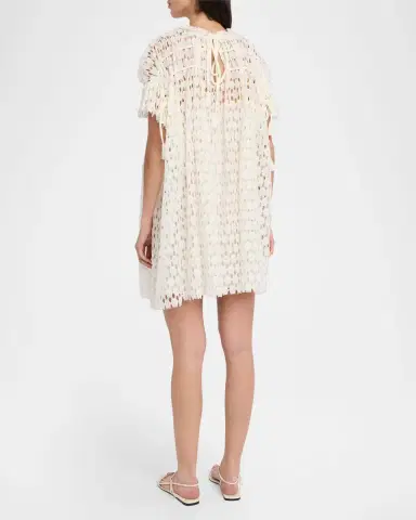 Ulla Johnson Layla Lace Mini Dress | Thumbnail 3