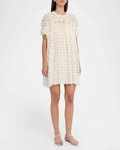 Ulla Johnson Layla Lace Mini Dress | Thumbnail 4