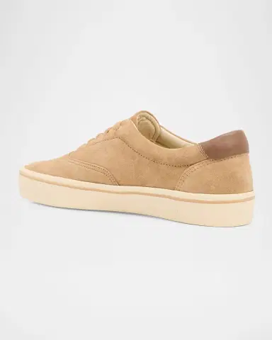 Vince Men's Seaside Suede Low-Top Sneakers | Thumbnail 2 Vince Men's Seaside Suede Low-Top Sneakers | Thumbnail 2