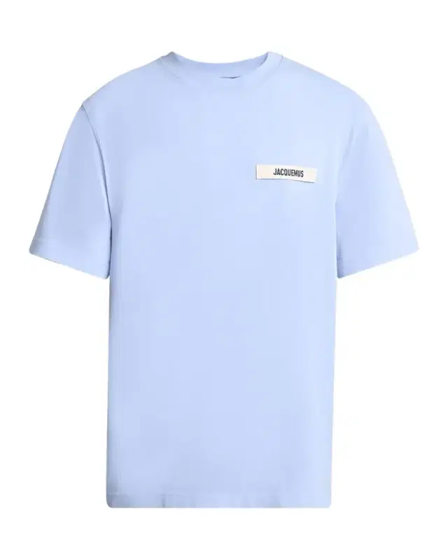 Jacquemus Men 's Grosgrain Logo Crewneck T-Shirt