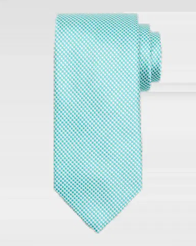 Brioni Men 's Micro-Woven Jacquard Silk Tie | Thumbnail 2
