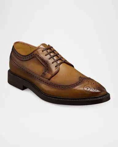 Allen Edmonds Reserve Men's Mason Reserve Brogue Leather Wingtip Derby Shoes | Thumbnail 2