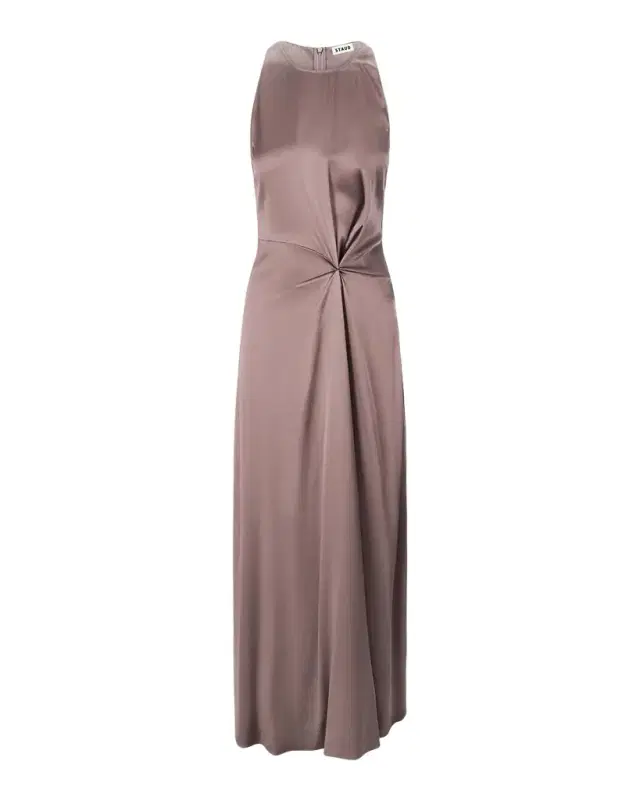 STAUD Jaelyn Silk Maxi Dress