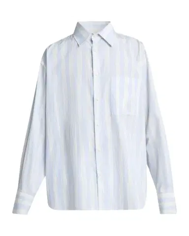 Jacquemus Men's Candy Stripe Relaxed Cotton Button-Down Shirt | Thumbnail 1 Jacquemus Men's Candy Stripe Relaxed Cotton Button-Down Shirt | Thumbnail 1