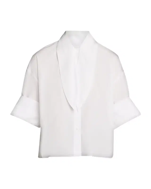 Tie One On Superfine Cotton Shirt