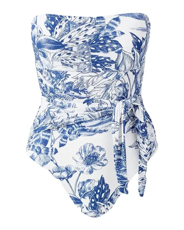 Munich Strapless One-Piece Swimsuit